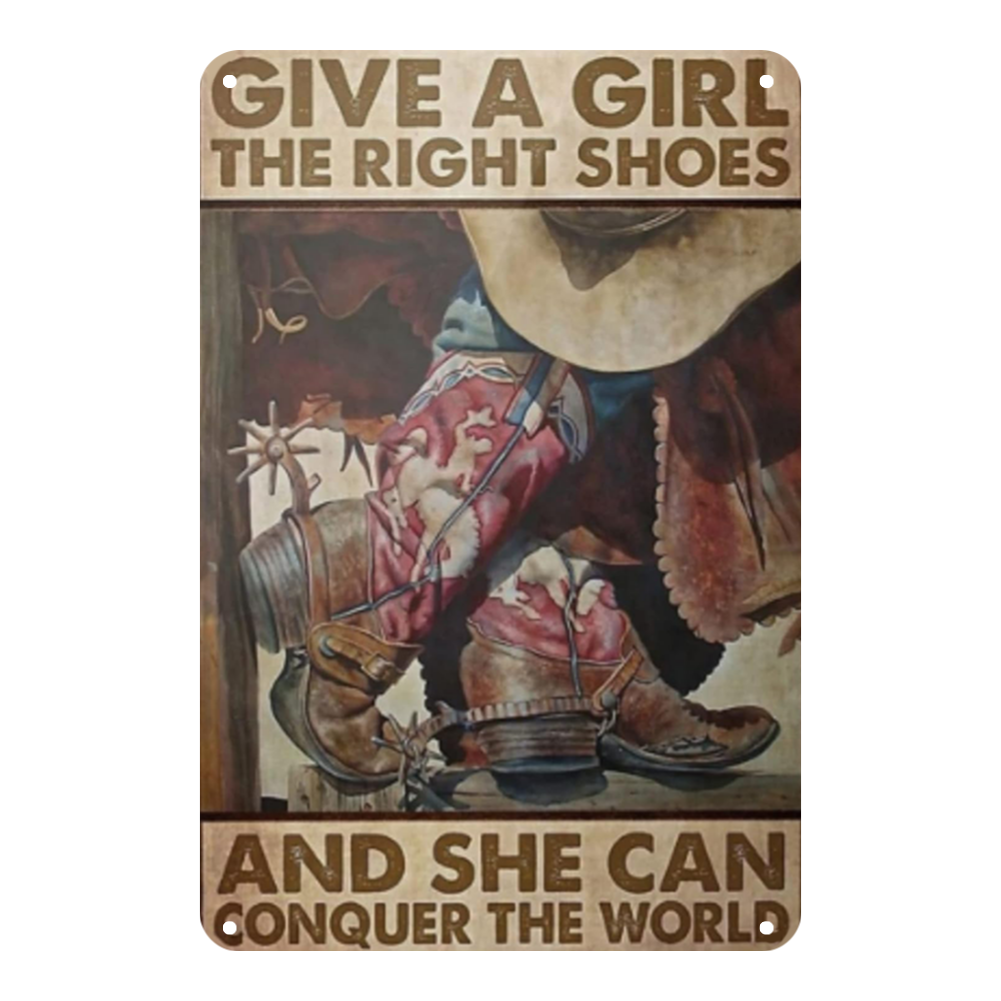 Give a Girl the Right Shoes