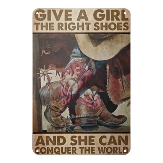 Give a Girl the Right Shoes