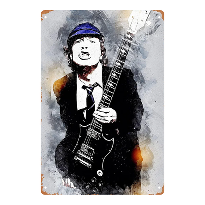 AC/DC Angus Young Rock Legend