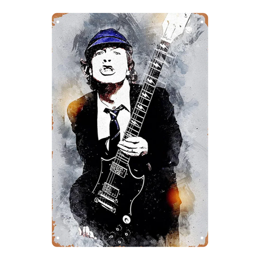 AC/DC Angus Young Rock Legend