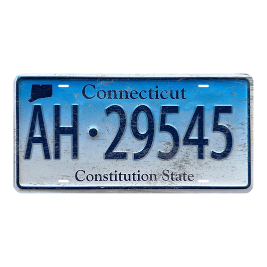 Connecticut AH-29545 - Tin License Plate Sign(6*12Inch)