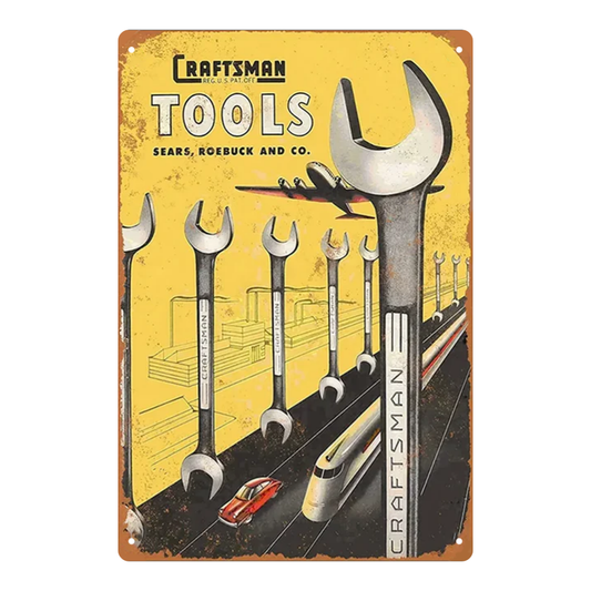 Vintage Craftsman Tools "American Industry"