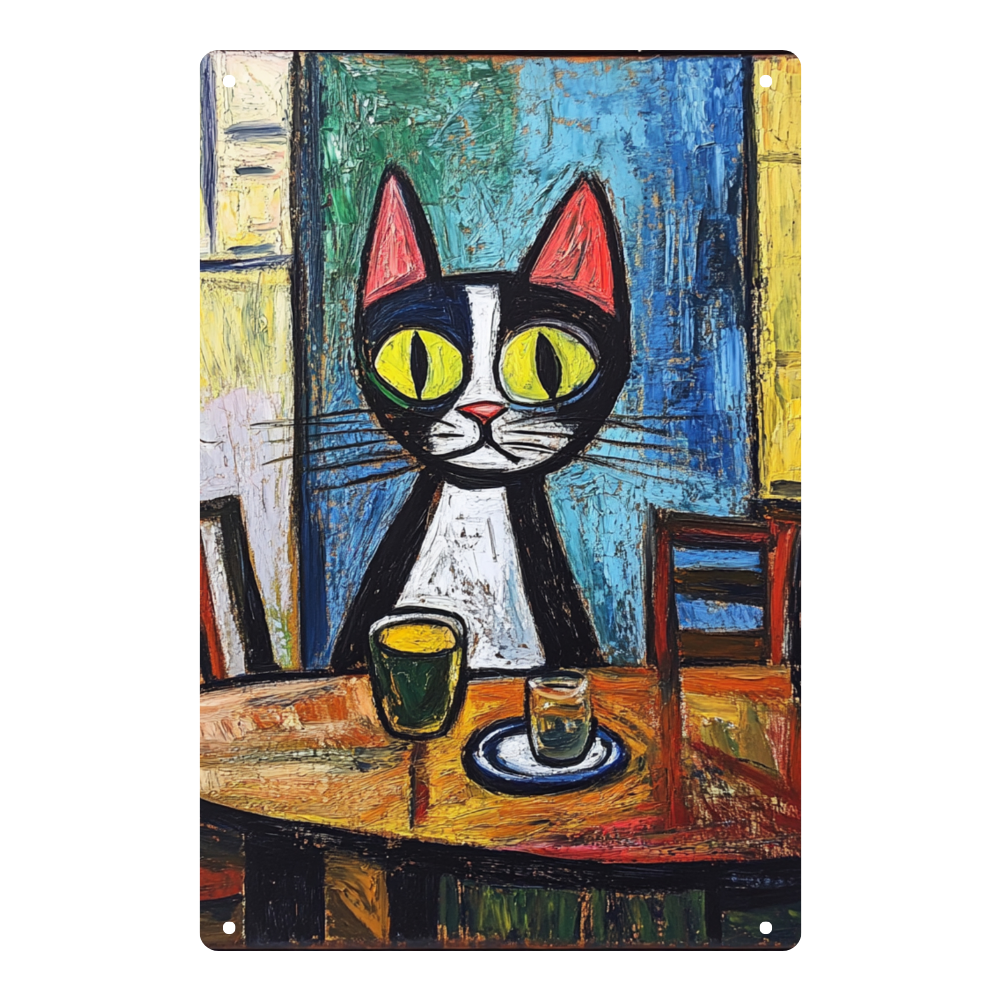 Picasso's Kitty: The Café Cat