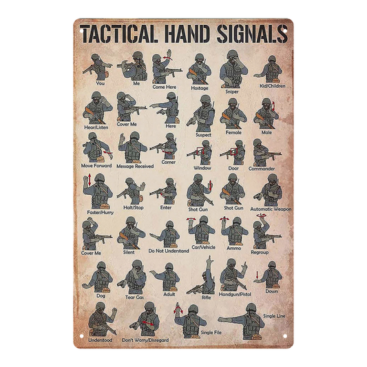 Tactical Hand Signals