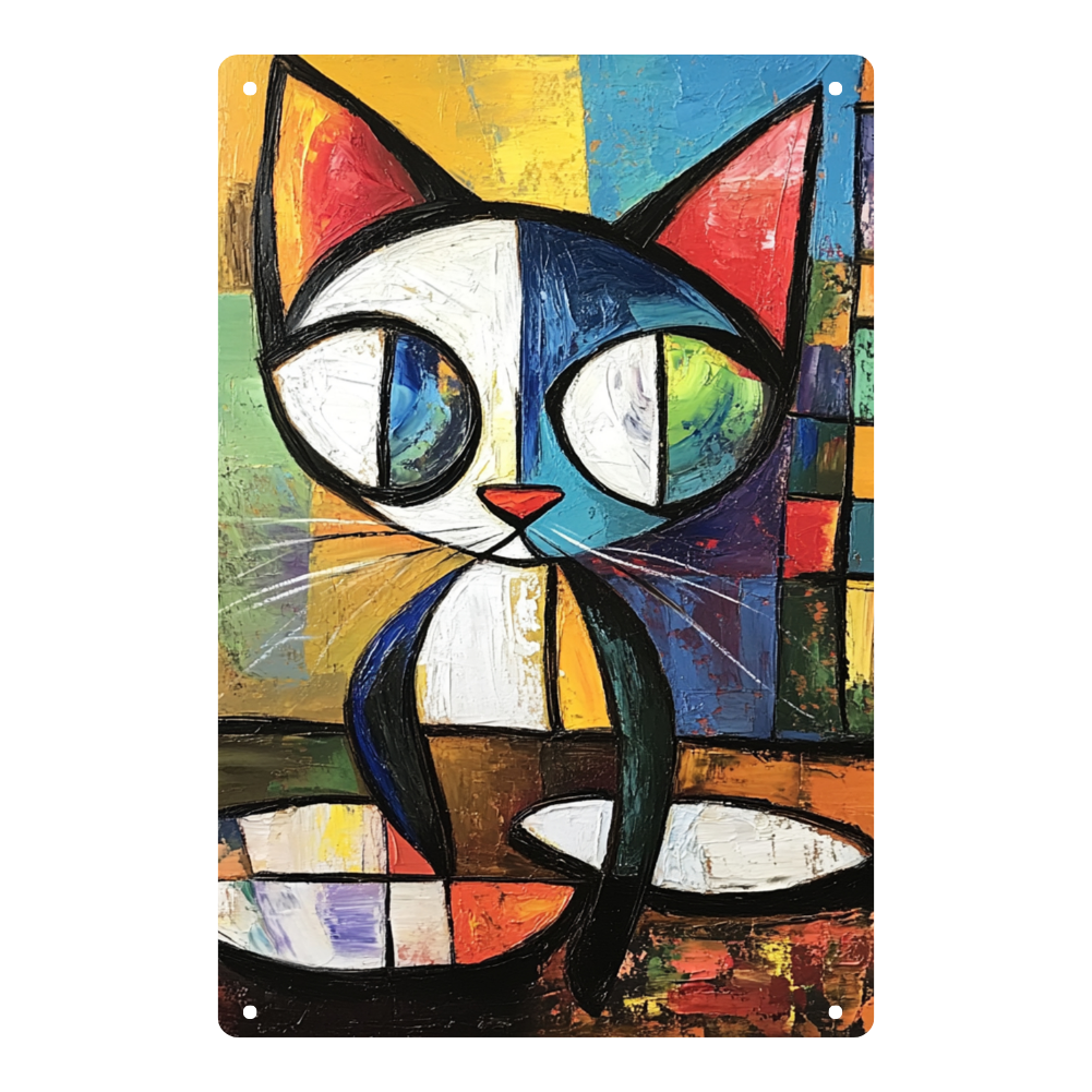 Picasso's Kitty: The Cubist