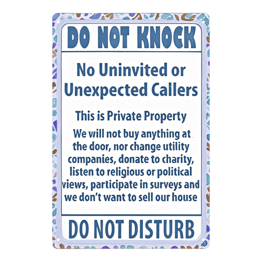 Do Not Knock
