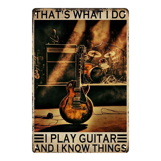 Play Guitar Know Things