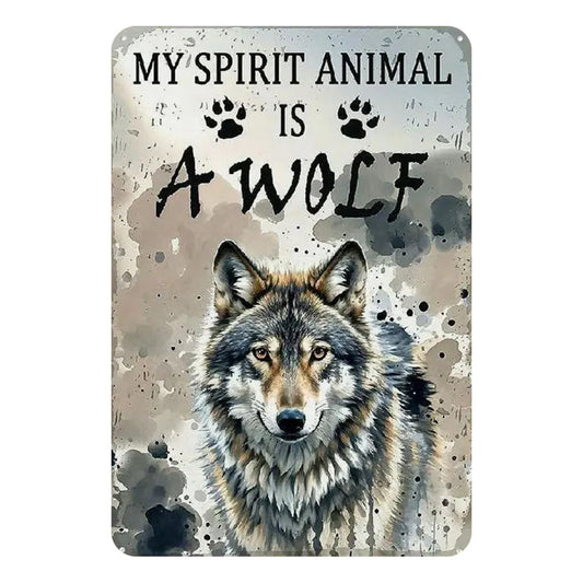My Spirit Animal Is a Wolf