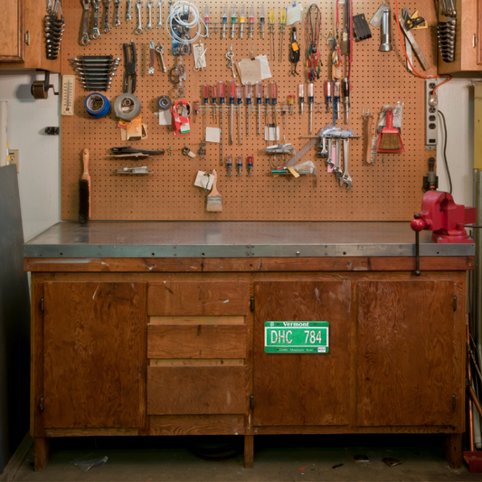 Vermont DHC 784 - Tin License Plate Sign(6*12Inch)