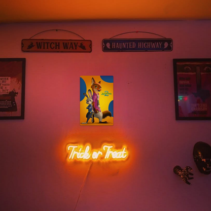 Zootopia 2 – Judy Hopps & Nick Wilde Tin Sign