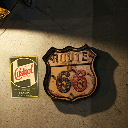 Castrol Classic Motor Oil XL 20W/50 – Vintage Tin Sign