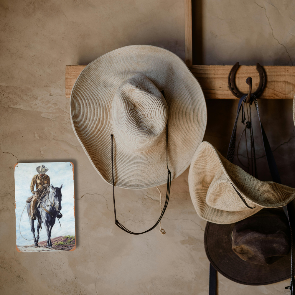 Classic Cowboy on Horseback