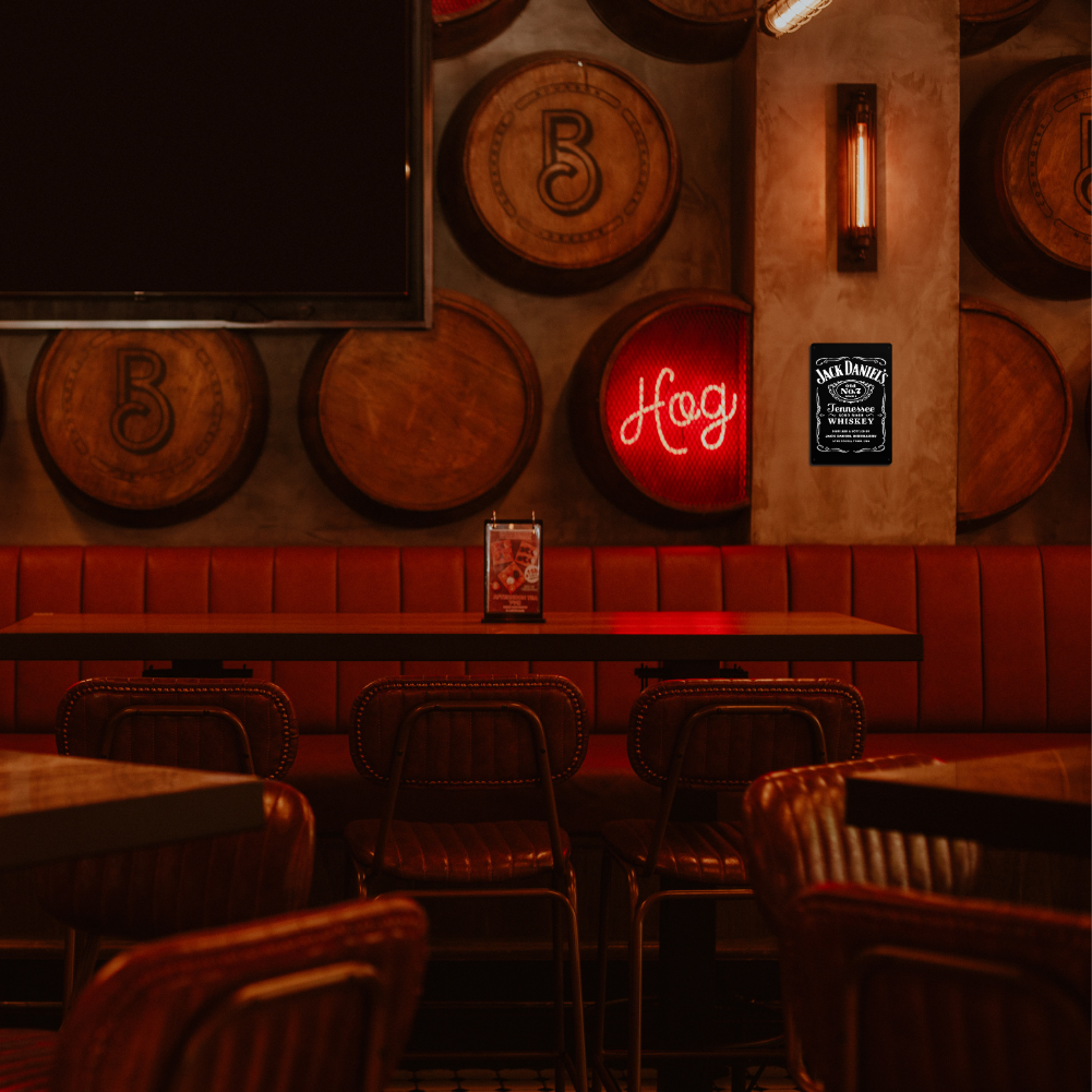 Jack Daniel’s Old No.7 Tennessee Whiskey Metal Sign