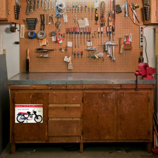 Honda 125cc Motorcycle Ad