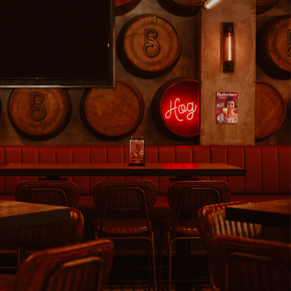 Budweiser “Where There’s Life” Shamrock Vintage Sign