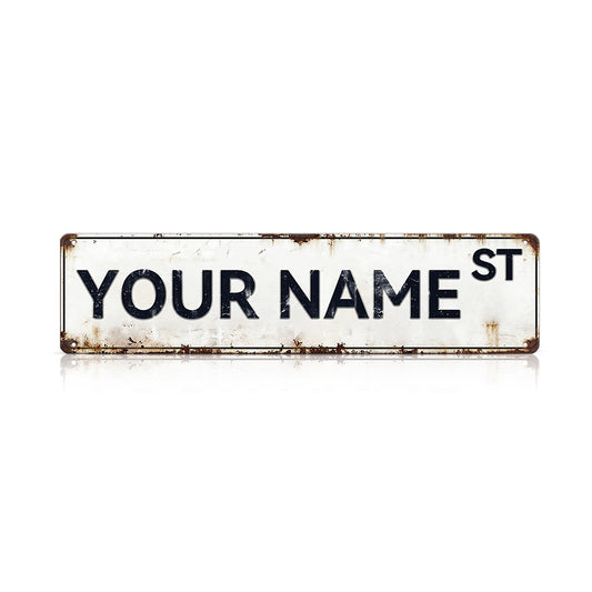 Custom Funny Spanglish Vintage Wall Decor - Your Name.st