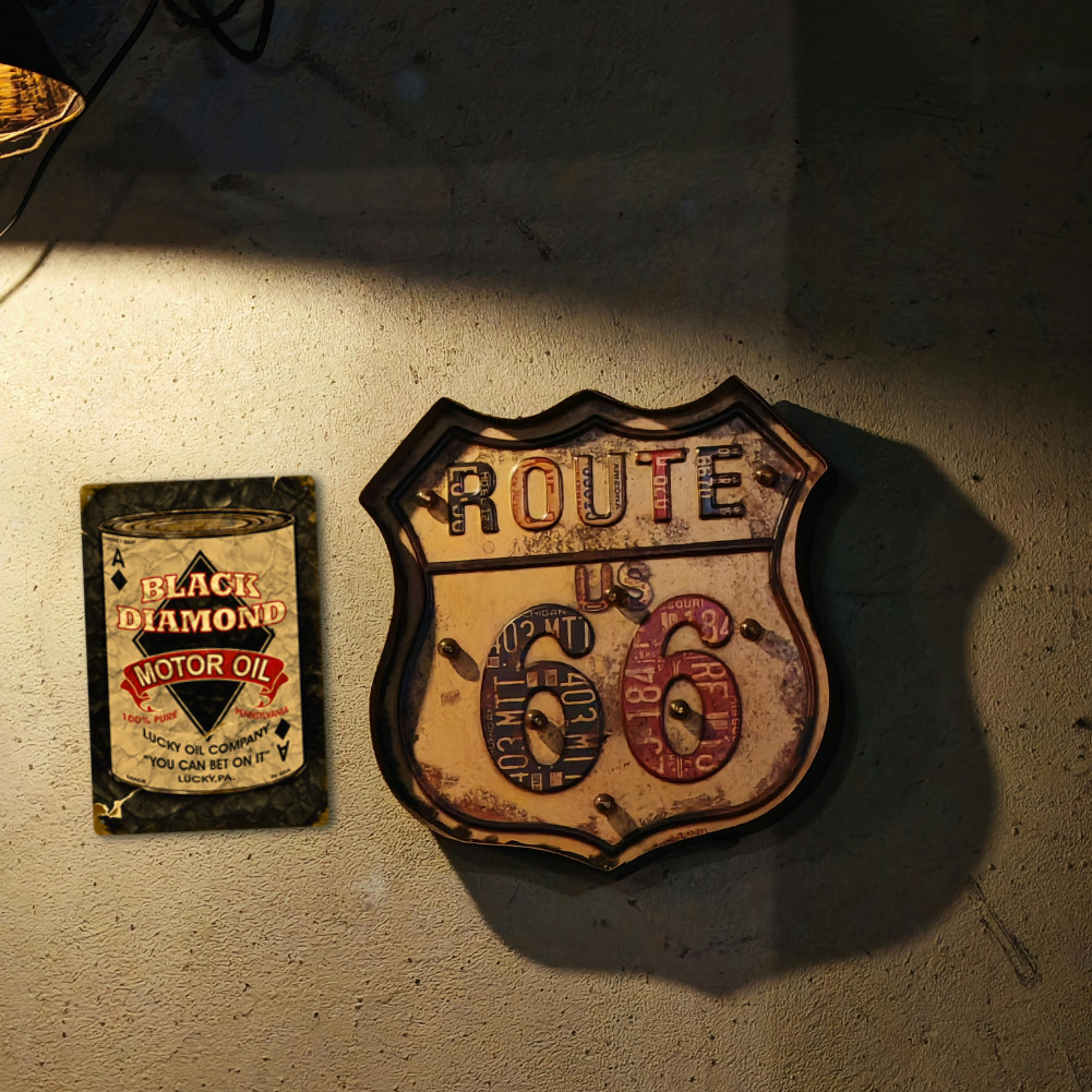 Black Diamond Motor Oil – Vintage Tin Sign