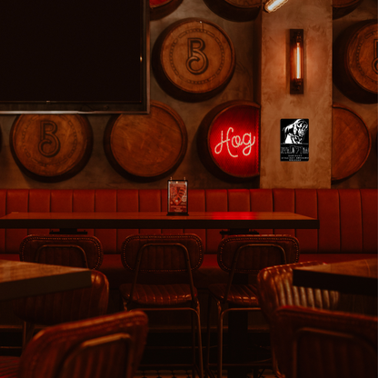 Buffalo Trace Kentucky Bourbon Vintage Metal Sign