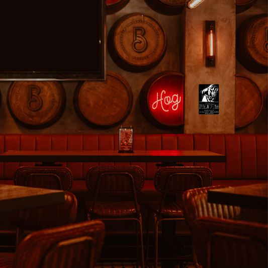 Buffalo Trace Kentucky Bourbon Vintage Metal Sign