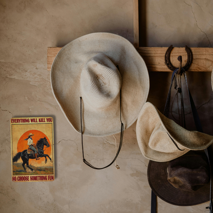 Everything Will Kill You So Choose Something Fun Western Cowgirl Riding