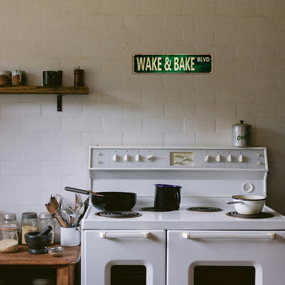 Funny Spanglish Vintage Wall Decor - WAKE & BAKE.blvd