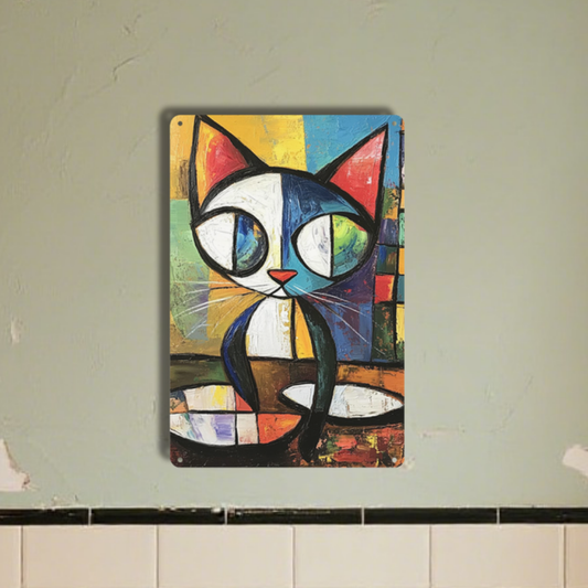 Picasso's Kitty: The Cubist