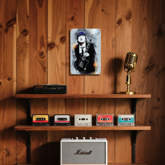 AC/DC Angus Young Rock Legend