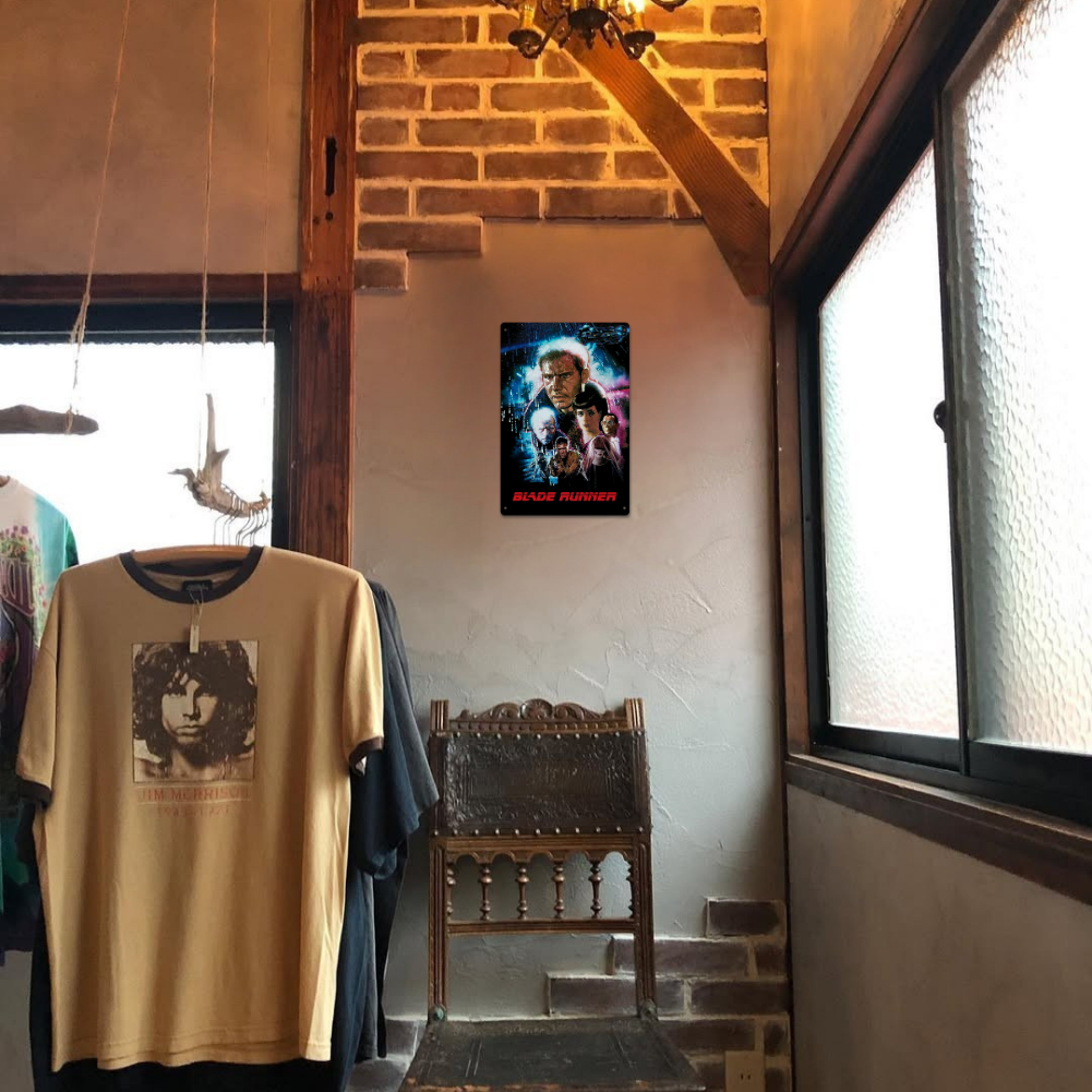 Blade Runner (1982) Classic Poster Tin Sign