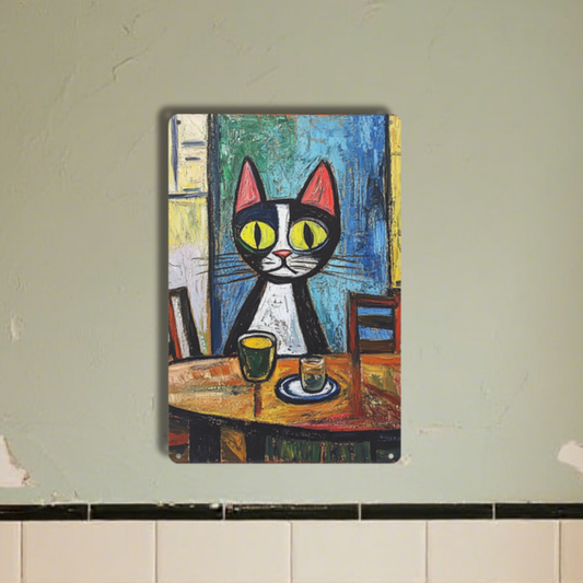 Picasso's Kitty: The Café Cat