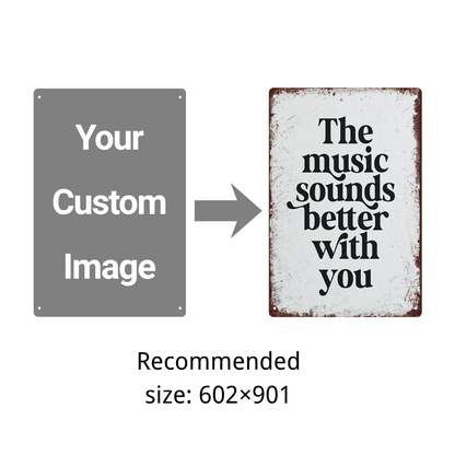 Custom Metals - 8*12Inch