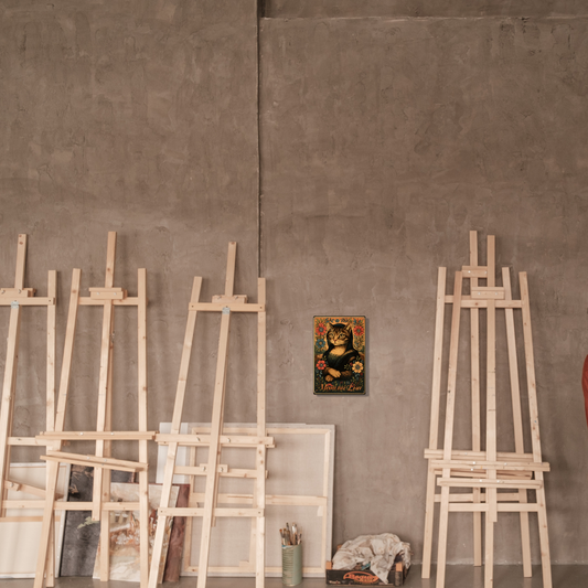 "Meowna Lisa" Funny Cat Art Parody