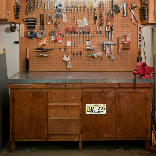 Hawaii EBA 227 - Tin License Plate Sign(6*12Inch)