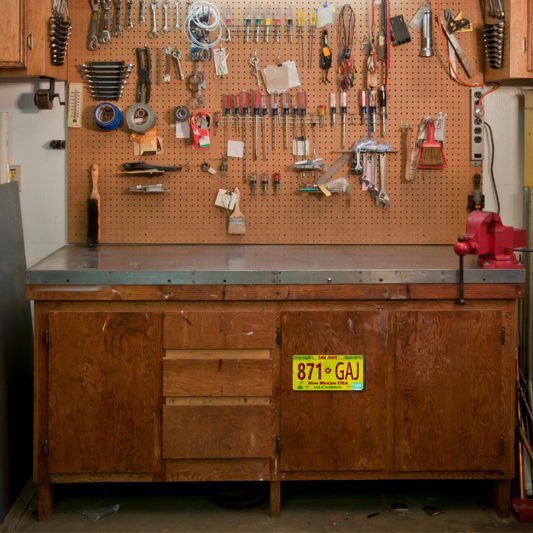 New Mexico 871-GAJ - Tin License Plate Sign(6*12Inch)