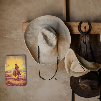 Stylized Cowboy on Horseback