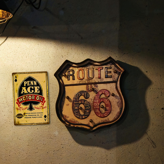 PENN ACE Motor Oil – Vintage Pennsylvania Tin Sign