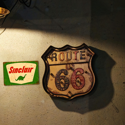 Sinclair Dino Vintage Tin Sign