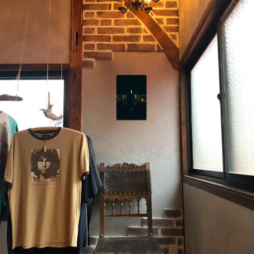 Halloween Michael Myers Night Stalker Tin Sign