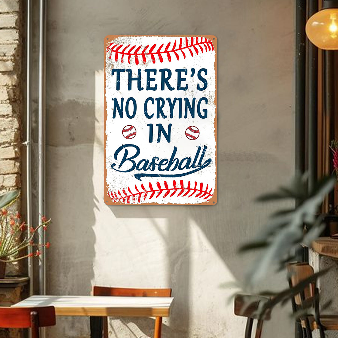 There's No Crying in Baseball
