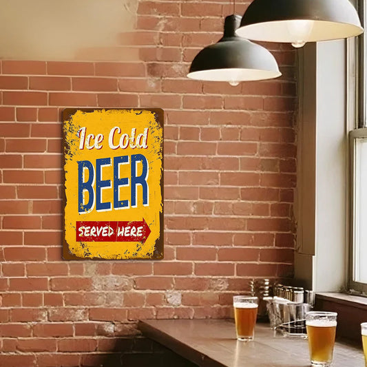 Ice Cold Beer Served Here