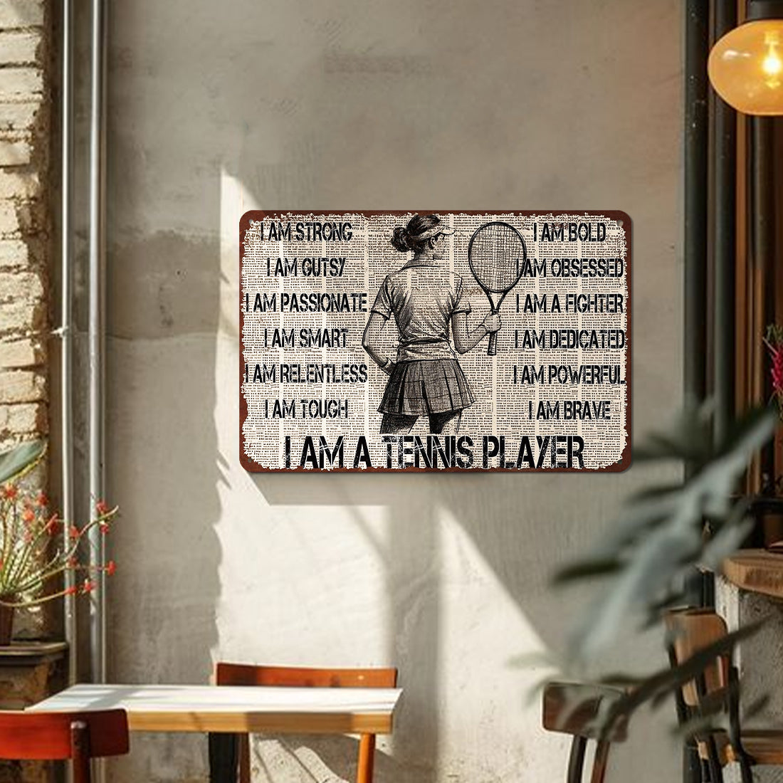 I Am a Tennis Player