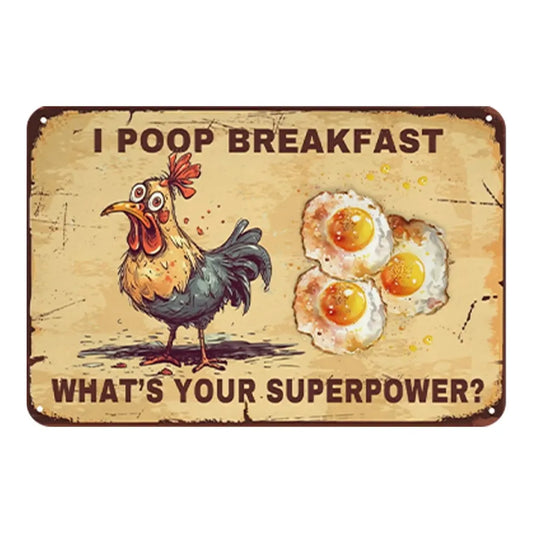 I Poop Breakfast What's Your Superpower?