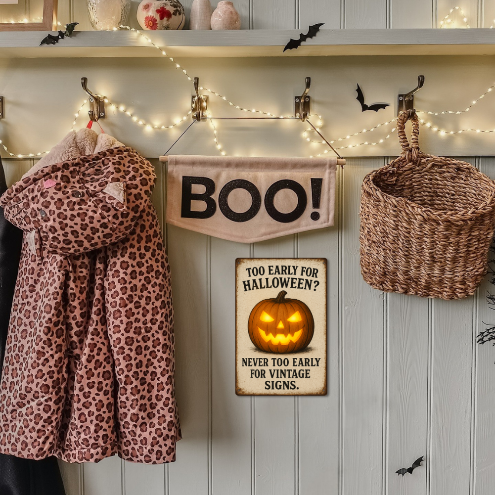 Too Early for Halloween?