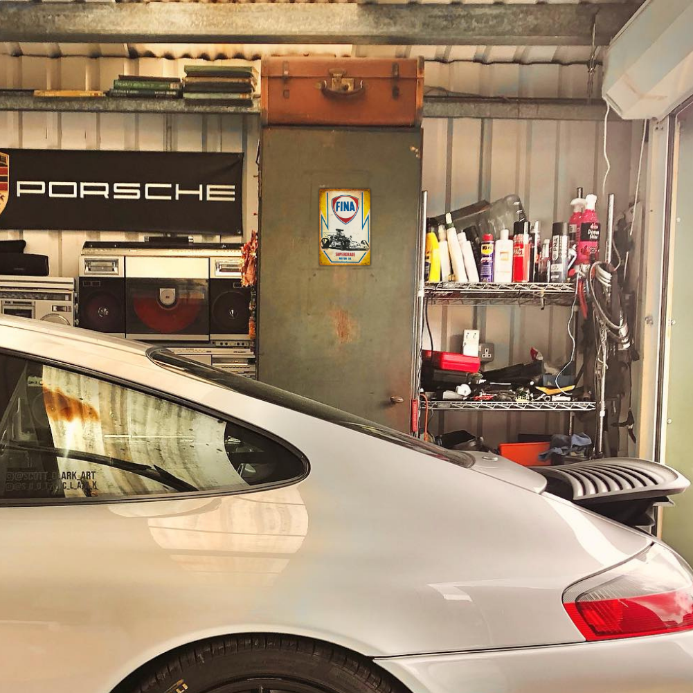 FINA Supergrade Motor Oil Racin