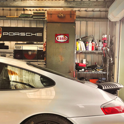 ESSO Oval Logo Vintage Tin Sign