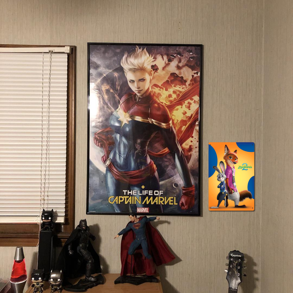 Zootopia 2 – Judy Hopps & Nick Wilde Tin Sign