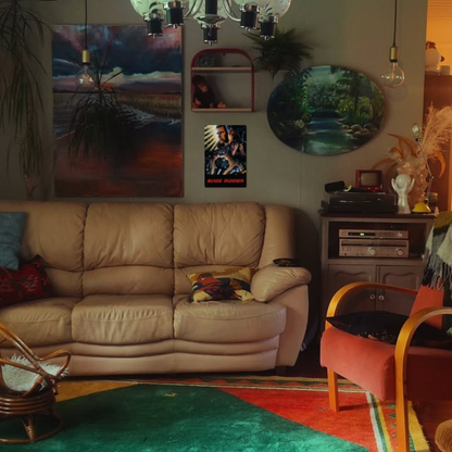 Blade Runner (1982) Poster Tin Sign – Deckard & Rachael