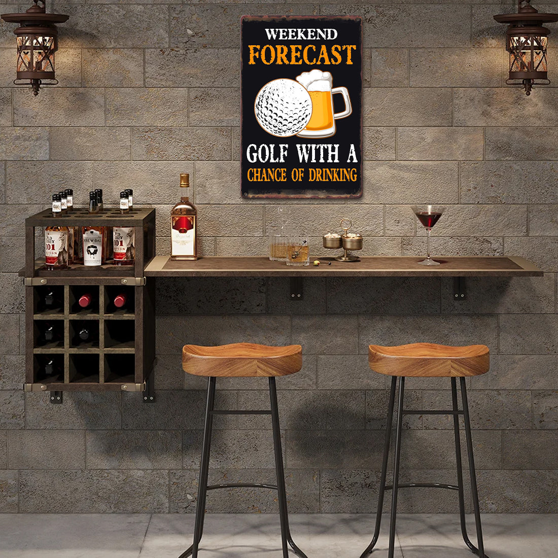 Weekend Forecast Golf With a Chance of Drinking