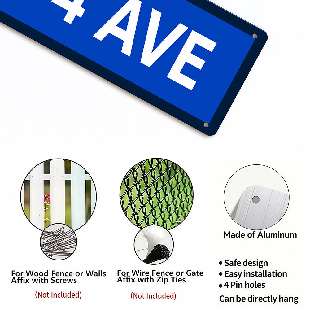 NYC in 4 Ave Metal Sign – 27 Years Later, New York Stand Up