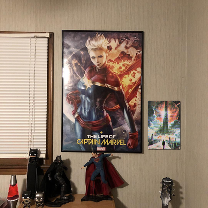 Cosmic Monolith Tin Sign