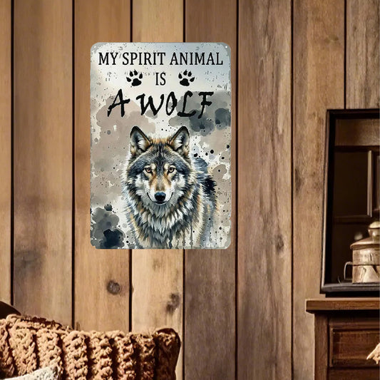 My Spirit Animal Is a Wolf